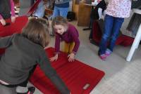 Montfaucon-en-Velay : le yoga pratiqué à l&#039;école publique