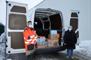Saint-Just-Malmont : 200 kg de denrées livrées à la Banque Alimentaire