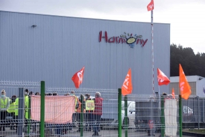 Sainte-Sigolène : les salariés d&#039;Harmony Jouet débraient après l&#039;annonce de la fermeture