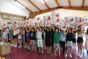 Aurec-sur-Loire : des écoliers du Pré Vert primés par le don de sang