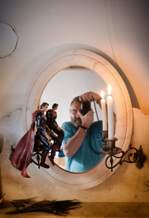 Lapte/Tence : pendant le confinement, Jean-Marc Vidal libère son talent de photographe avec Superman