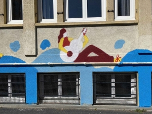 Yssingeaux : du street art mené par des élèves à Saint-Gabriel