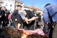 Yssingeaux : la fête du cochon contente les appétits (vidéo)