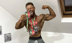 Bodybuilding : un titre de champion d&#039;Europe et trois autres médailles pour Tanguy Cabanis