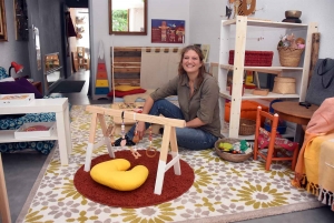 Yssingeaux : nouvelle assistante maternelle, elle met en pratique la méthode Montessori