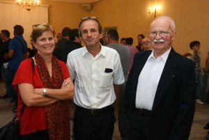 Catherine Bruyère, Jean-Marc Giraud et René Delorme||