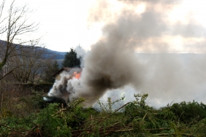 Lavoûte-sur-Loire : un paysagiste verbalisé pour avoir fait brûler des branches