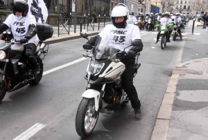 360 motards en colère au Puy-en-Velay contre le projet de contrôle technique (vidéo)