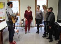 Vorey-sur-Arzon : les chanteuses d&#039;A Capella Musique répètent leur spectacle