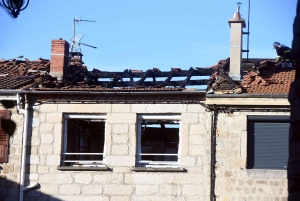 Saint-Didier-en-Velay : un incendie ravage un immeuble dans le bourg historique