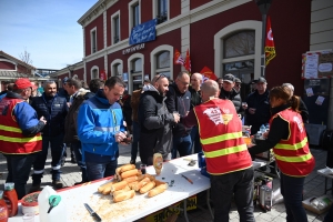 Treizième jour de grève pour les cheminots en Haute-Loire