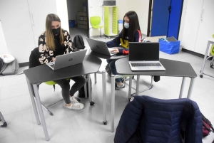 Monistrol-sur-Loire : les élèves du &quot;Château&quot; ont rejoint les ateliers du nouveau lycée pro