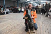 Chasse : Christophe Dursap et Igor champions de France du chien de pied à Dunières