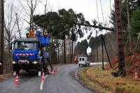 Tempête Zeus : il reste 1000 foyers sans électricité en Haute-Loire