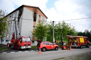 Sainte-Sigolène : trois incendies en une matinée dans deux appartements des HLM La Cumine