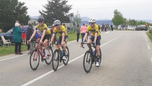 Cyclisme : Tom Rivaud l&#039;emporte à Saint-Rambert et prend la tête du trophée Drôme-Ardèche