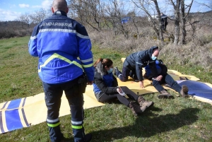 Un crash aérien simulé à Polignac : les secours à l&#039;épreuve des recherches