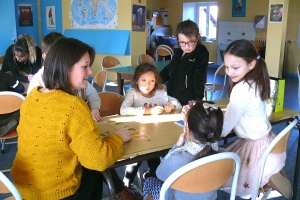 Grazac : journée de fraternité à l’école du village