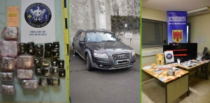 Stupéfiants : résine de cannabis, cocaïne et héroïne saisis au Puy, Saint-Vincent et Saint-Jean-de-Nay