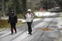 Saint-Front : 200 randonneurs sans raquette mais sous la neige à la Draille blanche