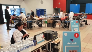 Saint-Ferréol-d&#039;Auroure : environ 90 donneurs à la collecte de sang