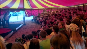 Aurec-sur-Loire : les écoliers du Pré Vert au Festival de la Teinturerie