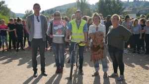 Aurec-sur-Loire : 400 écoliers et collégiens courent en faveur de Lény pour la vie