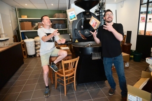 A Saint-Bonnet-le-Froid, un nouveau commerce spécialisé dans la torréfaction de café bio