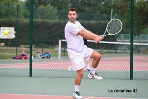 Tennis : Sylvain Cano au-dessus du lot au tournoi de Bas-en-Basset
