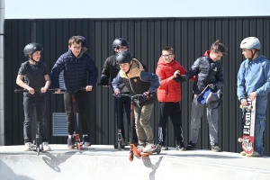 A Saint-Agrève, les jeunes disposent d&#039;un skatepark de compétition