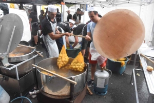 Yssingeaux : 800 repas sarassou servis par les pompiers pour le 14 juillet