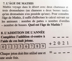 Des défis mathématiques relevés par les élèves de l&#039;ensemble privé d&#039;Aurec