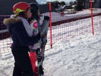 Saint-Maurice-de-Lignon : premières descentes en ski pour les enfants du centre de loisirs