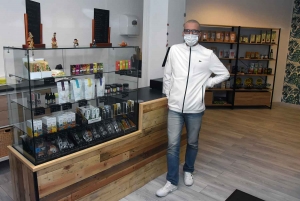 Puy-en-Velay : il ouvre une boutique de produits à base de CBD, le cannabis légal