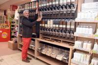 Dunières : Carrefour Market ouvre un rayon de produits bio en vrac