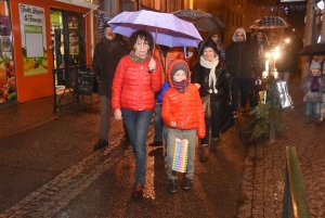 Monistrol-sur-Loire : un défilé de Noël bien arrosé