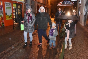 Monistrol-sur-Loire : un défilé de Noël bien arrosé
