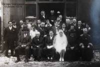 Le mariage de Jean-Marie et Joséphine Machabert le 12 janvier 1929.