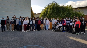 Sainte-Sigolène : les écoliers solidaires de Louis