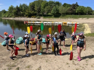 Saint-Maurice-de-Lignon : sortie kayak et parcours d’orientation à Lavalette pour l’école du Sacré-Coeur