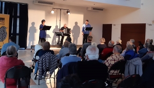 Jazz en Velay lancé par une lecture musicale à Espaly