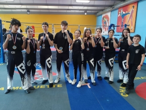 Boxe Française : deux titres et six podiums régionaux pour les jeunes de Blavozy