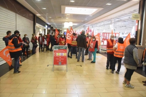 Nouvelle grève ce samedi des salariés au Géant Casino de Vals