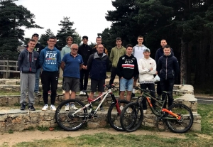 Saint-Julien-Chapteuil : 12 jeunes cyclotouristes en formation