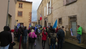 Après l&#039;avis du Conseil constitutionnel, ils se sont rassemblés à Brioude