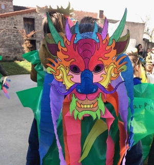 Les Villettes : à l&#039;école Saint-Louis, Carnaval et Mardi-Gras riment avec Asie
