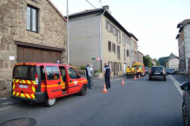 L&#039;accident s&#039;est produit au carrefour de l&#039;avenue des Cévennes et de la route Mazard.||