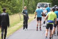 Martin Fourcade et l&#039;équipe de France de biathlon débutent leur saison en Haute-Loire (vidéo)