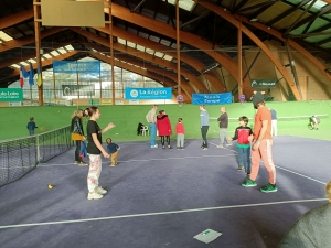 Téléthon 2023 au Chambon-sur-Lignon : le tennis, une innovation, une réussite