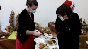 Un délicieux repas de Noël concocté par les élèves au collège du Chambon-sur-Lignon
